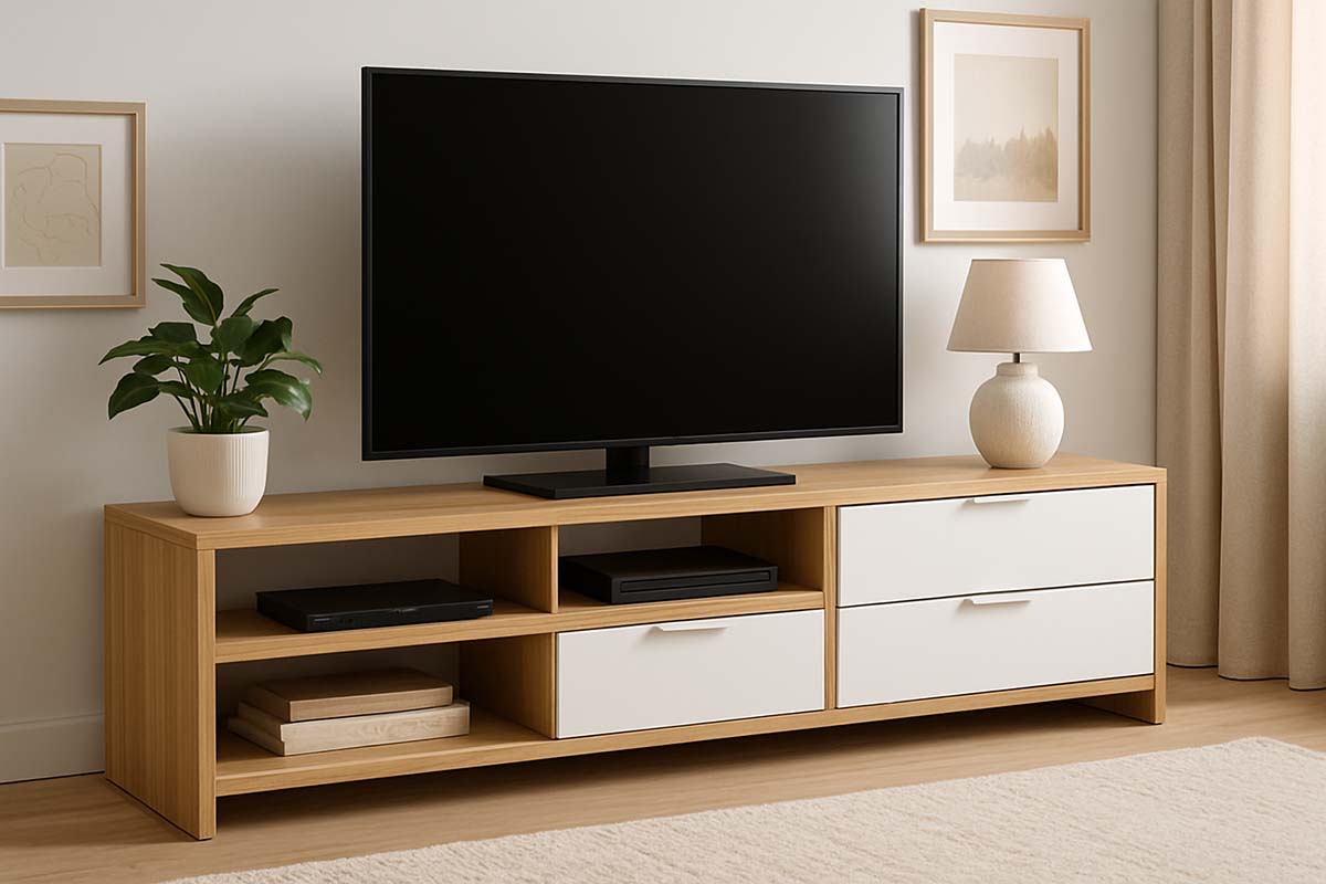 ۵ نکته که قبل از پخش عمده میز TV ساده و مدرن باید بدانید